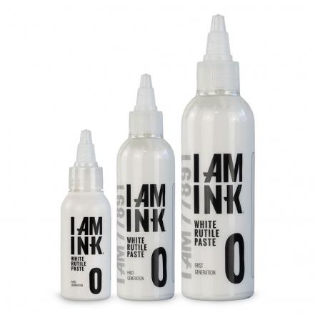 I AM INK-First Generation 0 White Rutile Paste Tattoo Farben