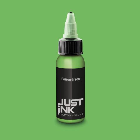 Just Ink Poison Green 30 ml Tätowierfarbe