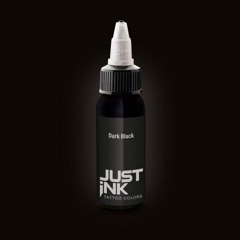 Just Ink Basic Dark Black Tattoofarbe 30ml